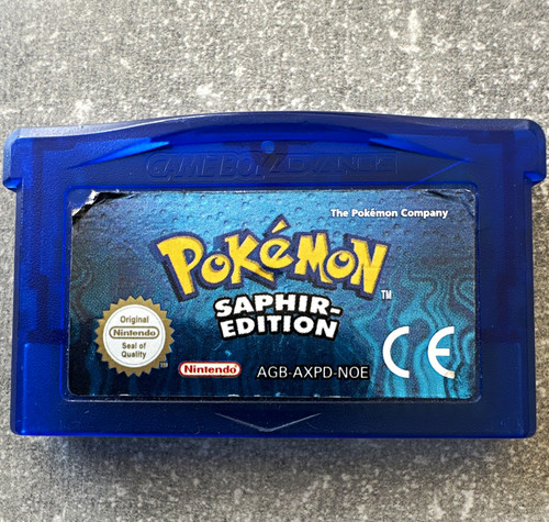 Pokémon saphir edition - pokémon, saphir-edition