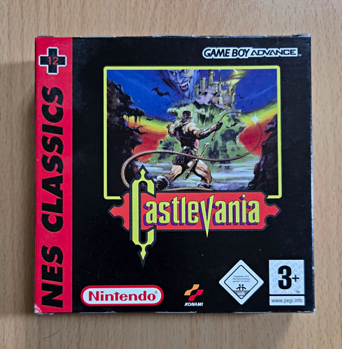 Castlevania nes classics gba - castlevania,
