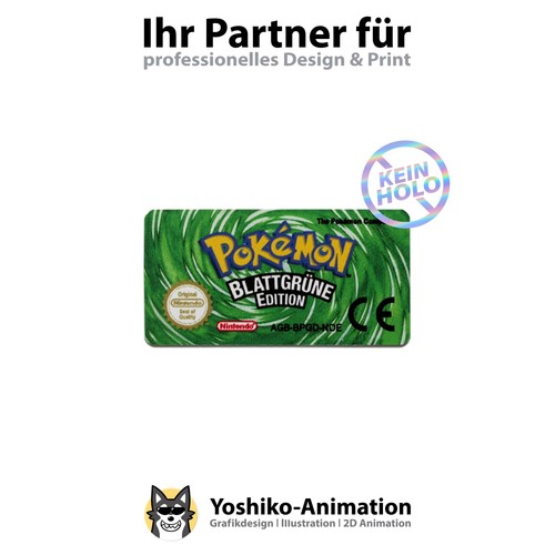Pokemon blattgrün - pokemon,