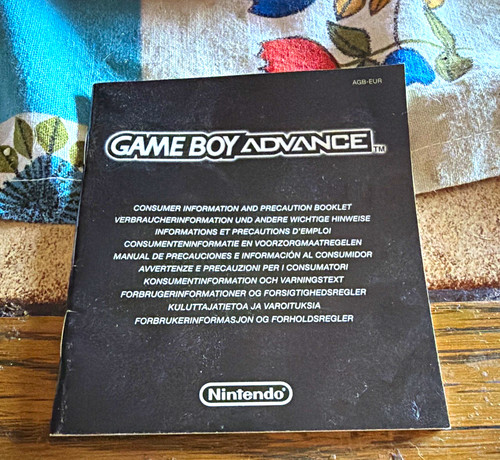 Nintendo game boy advance - nintendo,