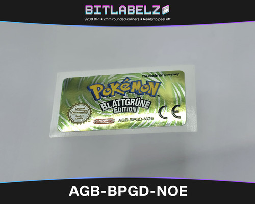 Pokemon blattgrüne edition - blattgrüne,