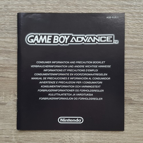 Nintendo gameboy advance - nintendo,