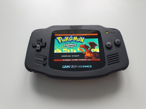 Gba konsole schwarz black - gba,